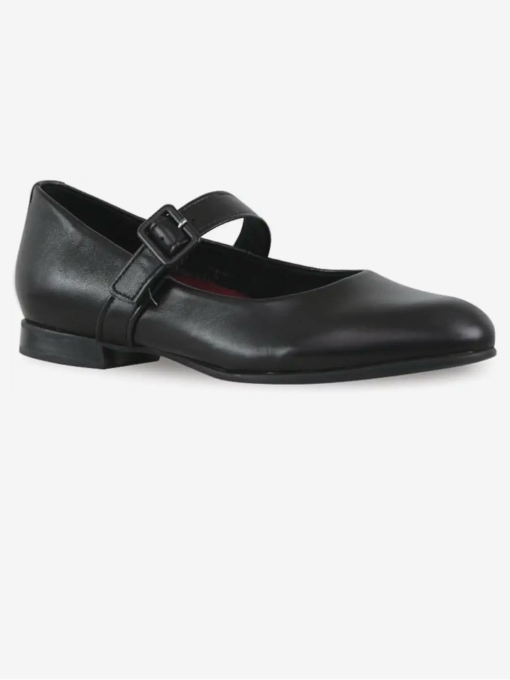 Munro Shoes MJ Classic Black leather Mary Jane Flat Shoes NEW 9.5 9 1/2 M